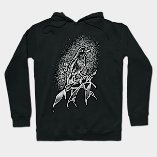 Bird and Nature (White version) Hoodie